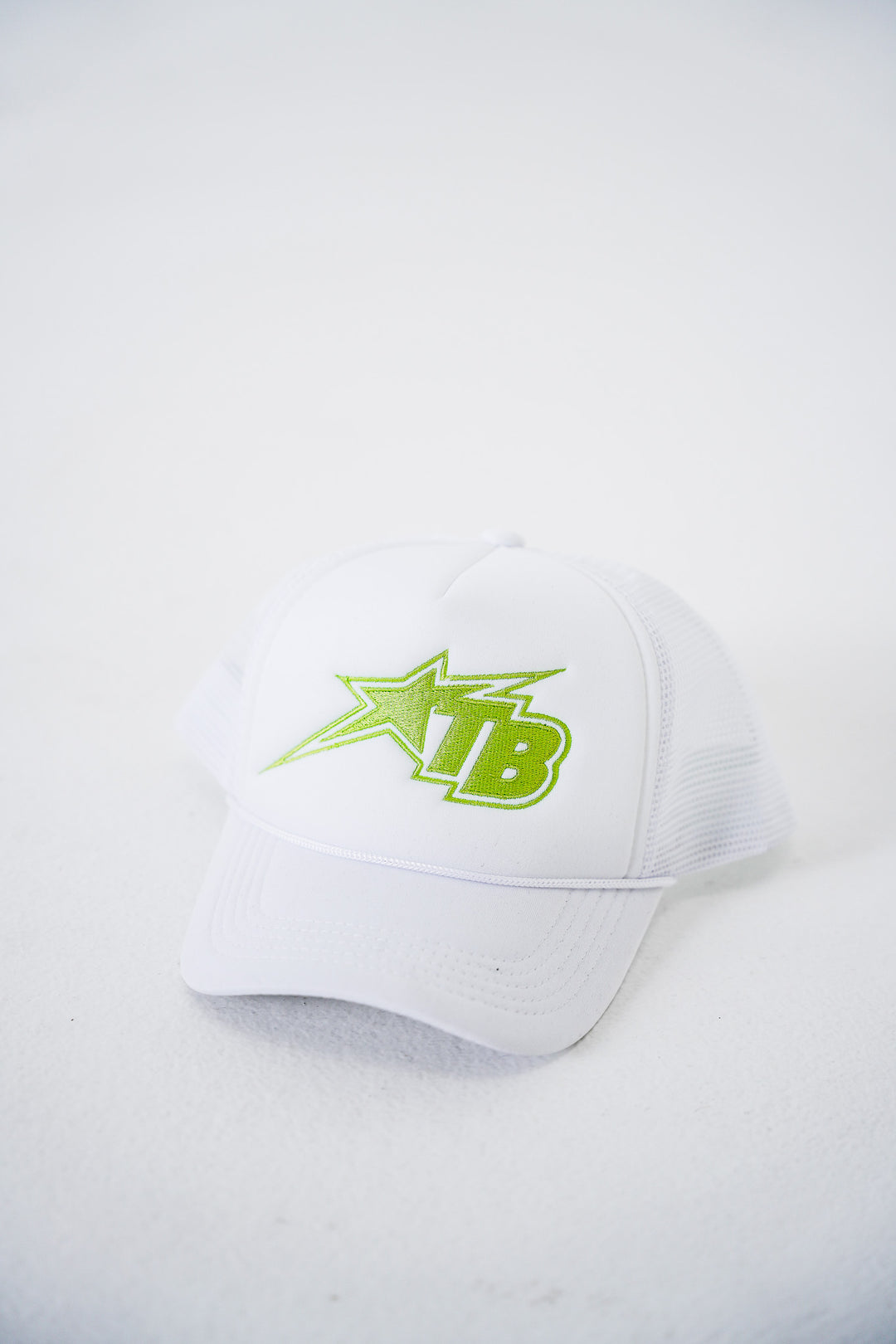 Trillion White & Green Trucker Hat