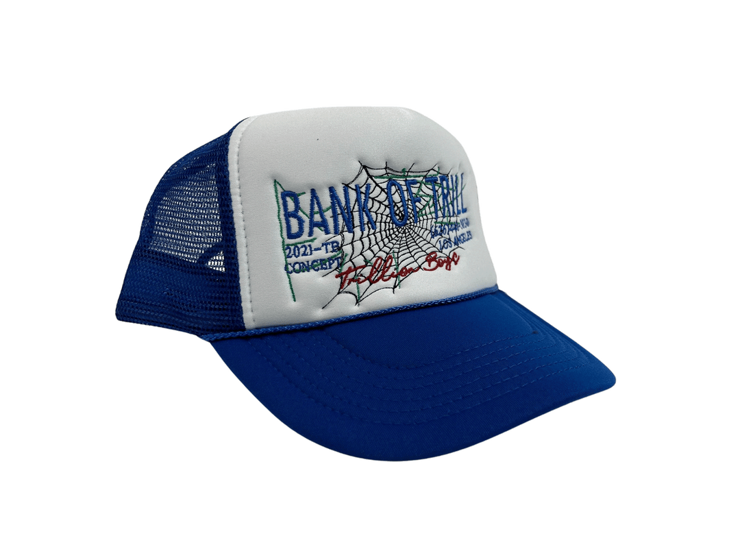 Blue Bank of Trill Trucker Hat