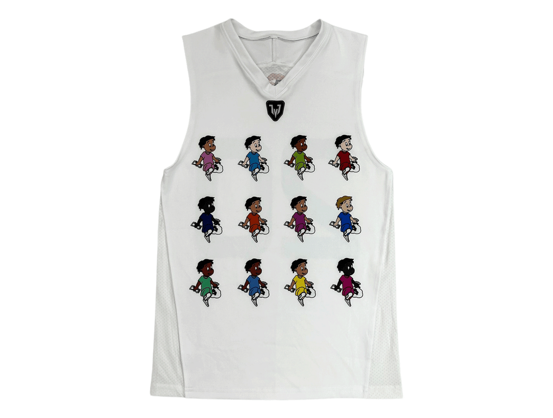 White Trillion Boys Collectible Jersey