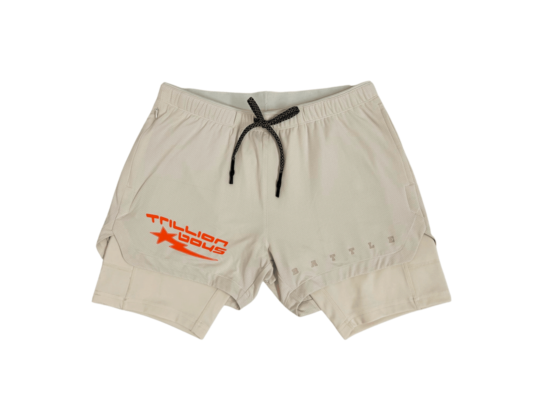 Trillion x Battle Tan Shorts